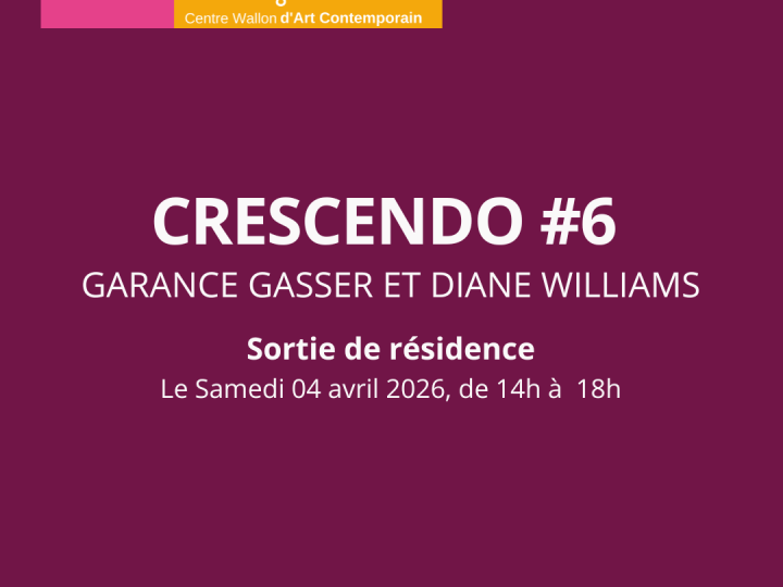 SORTIE DE RESIDENCE – CRESCENDO #6